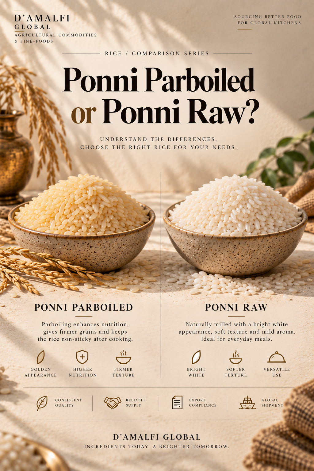 Ponni Parboiled or Ponni Raw?