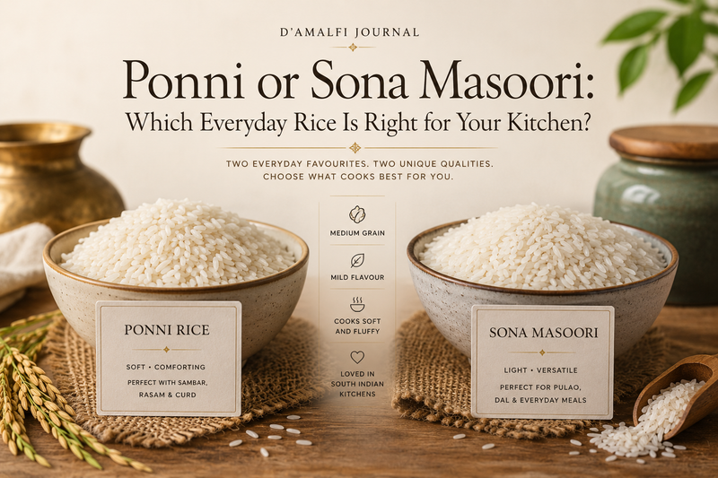 Ponni vs Sona Masoori Rice: Key Differences for Buyers
